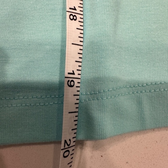 ☘️☘️☘️Wild Fable Women's Boxy T-Shirt Large Aqua Cuffed Short Sleeve ☘️☘️☘️ - Picture 6 of 8